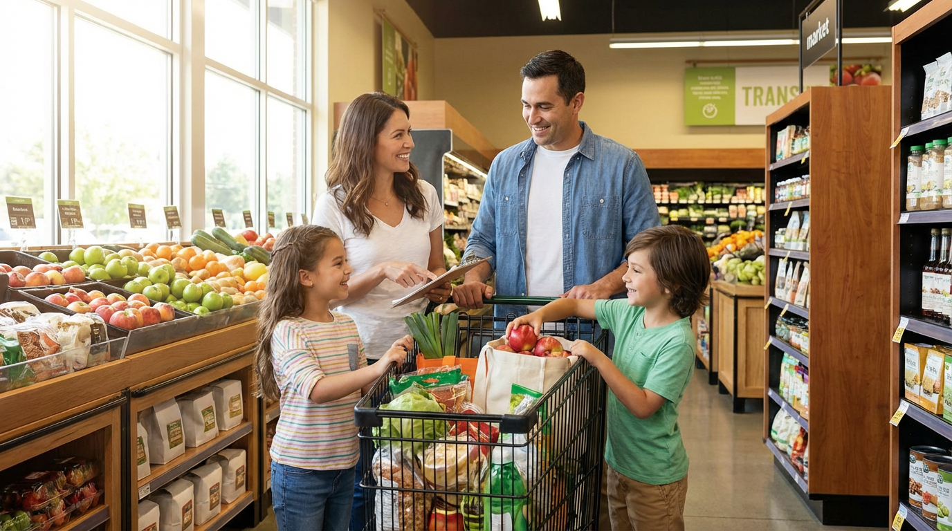 Como Organizar Compras em Família para Economizar