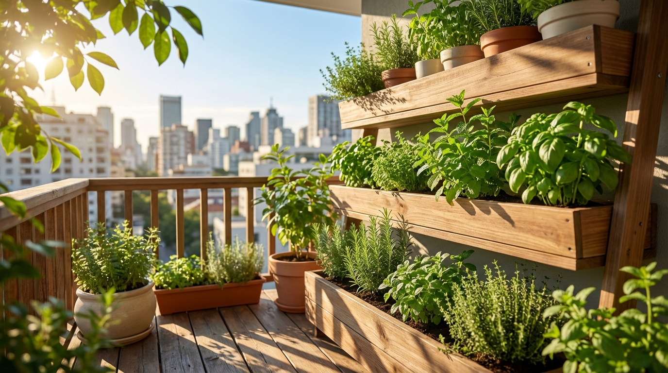 Horta Vertical Econômica: Cultive Seus Temperos e Economize Até R$ 100 por Mês